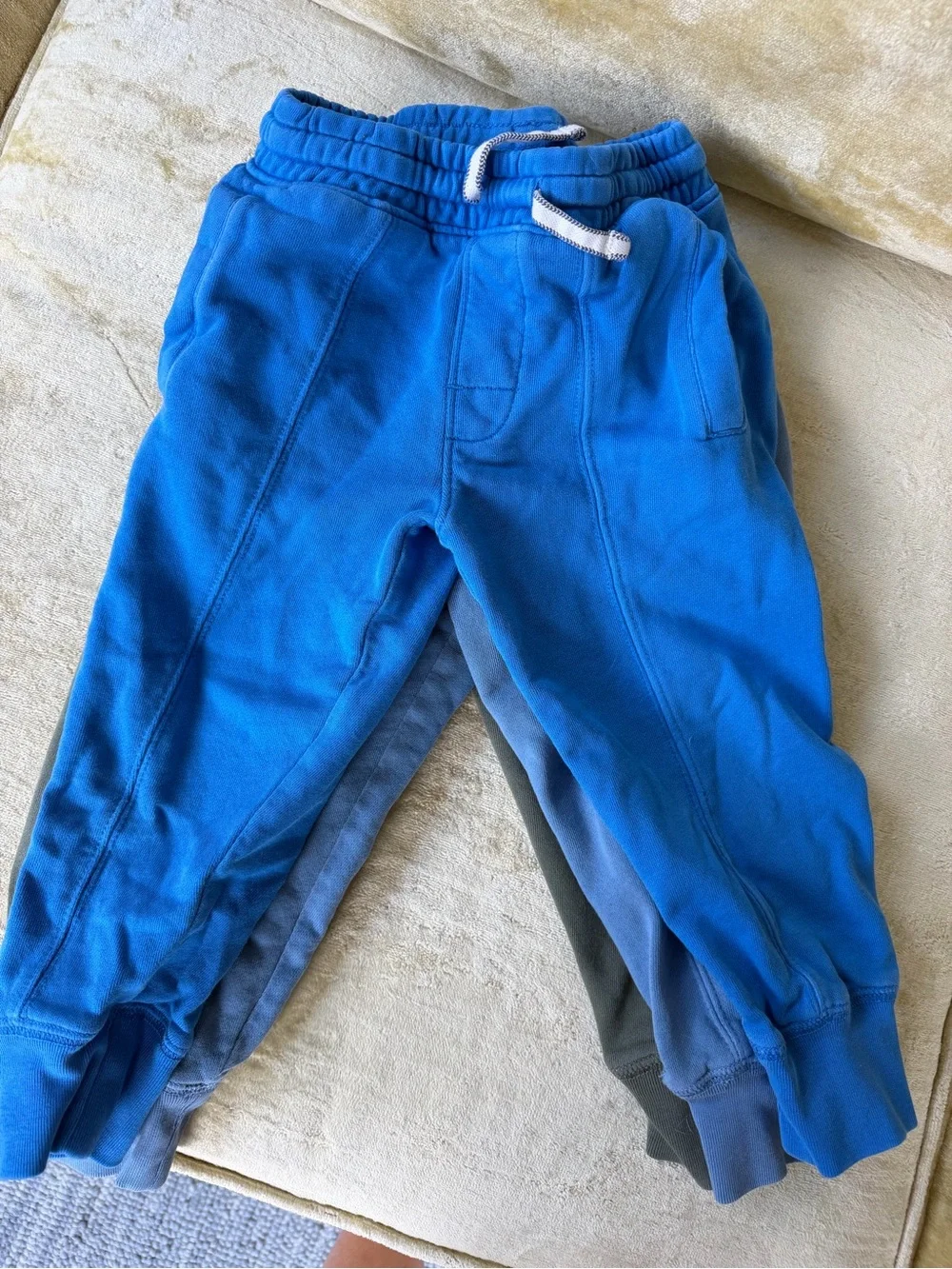 Crewcuts Kids Jogger Pants 4T in Light Blue & Royal Blue lot of 4